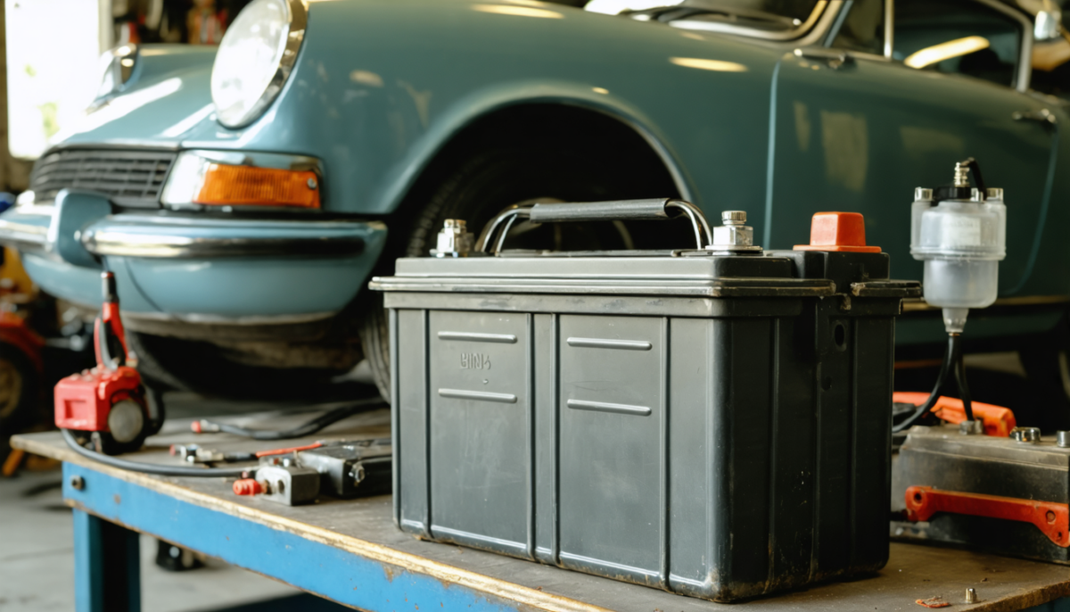 découvrez le guide ultime pour choisir la batterie idéale adaptée à votre voiture de collection et assurer des performances optimales et une longue durée de vie.