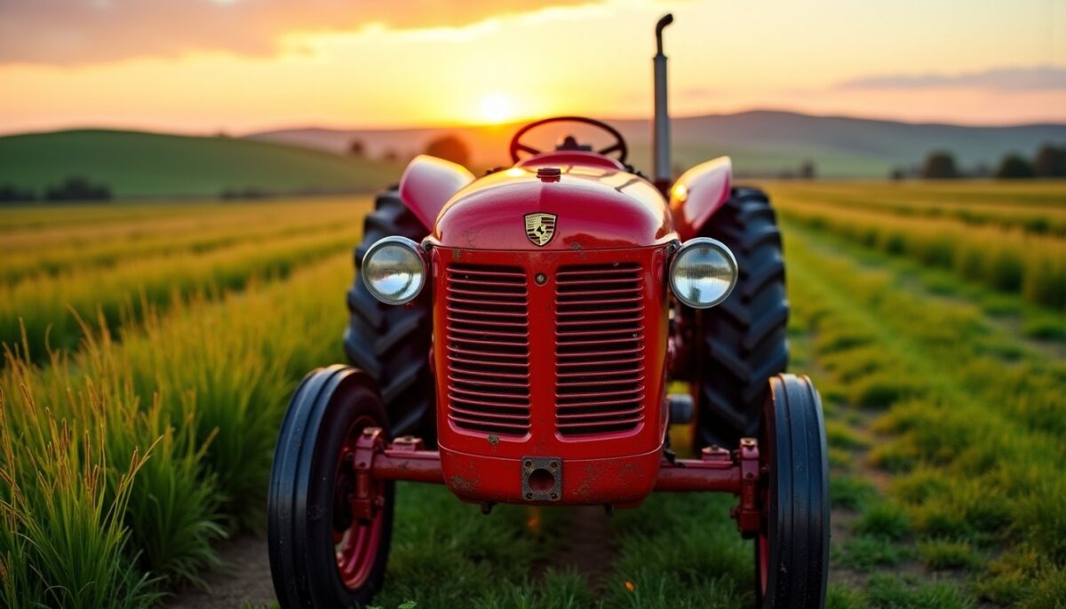 L’Odyssée du Tracteur Porsche : Un Emblème d’Innovation à Travers le Temps